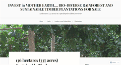 Desktop Screenshot of costarica-plantation.com